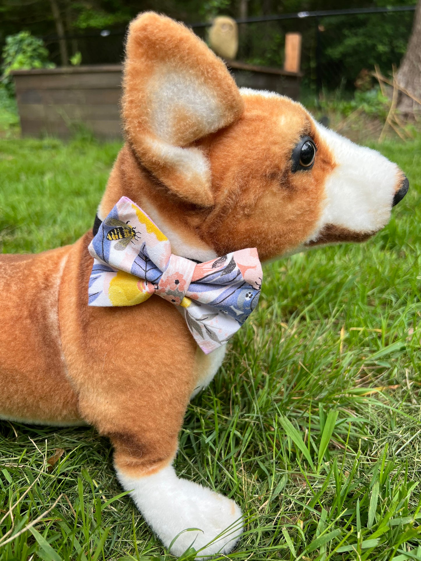 Spring Floral Bow Tie