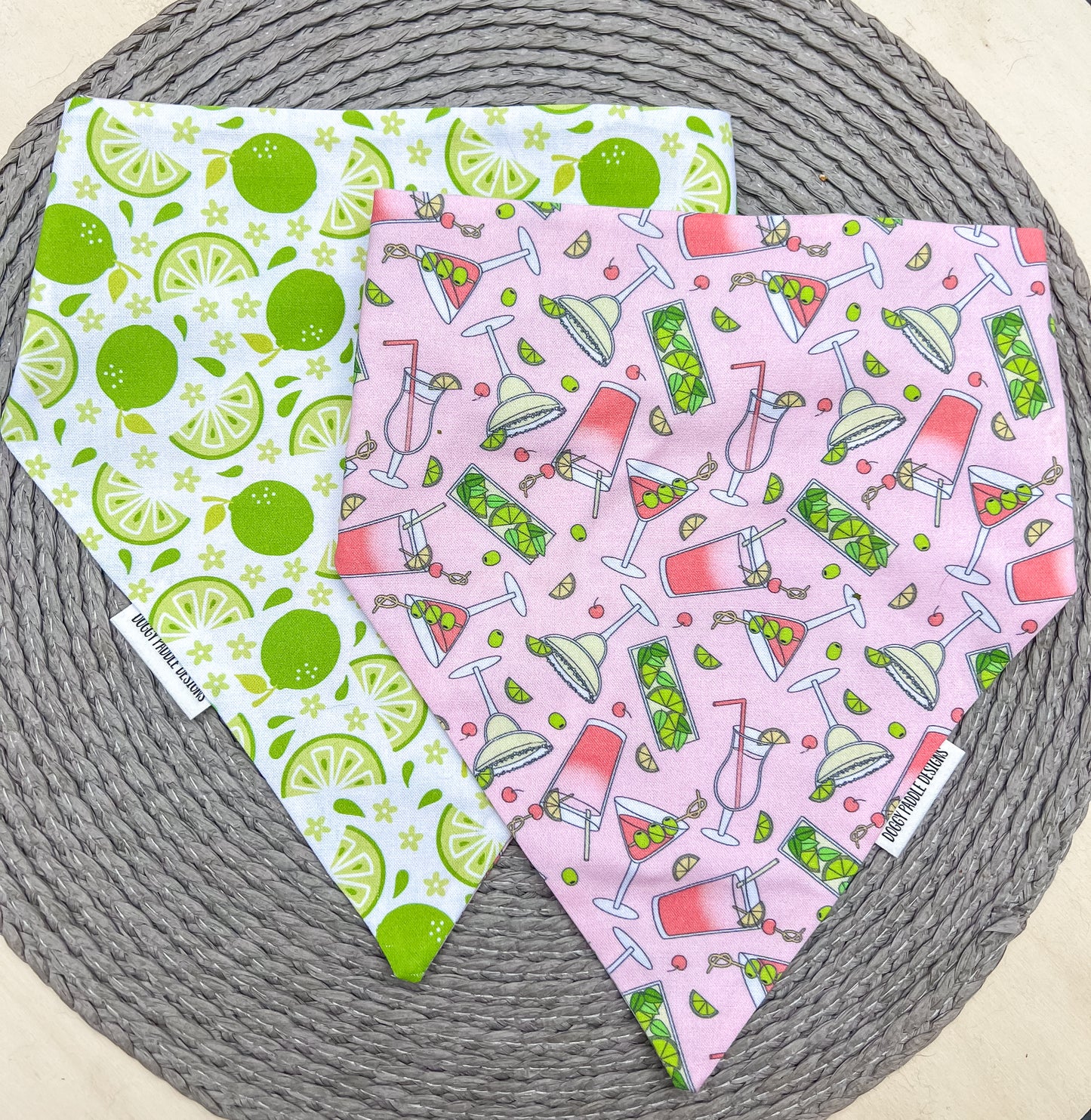 Cocktail | Lime Pet Bandana