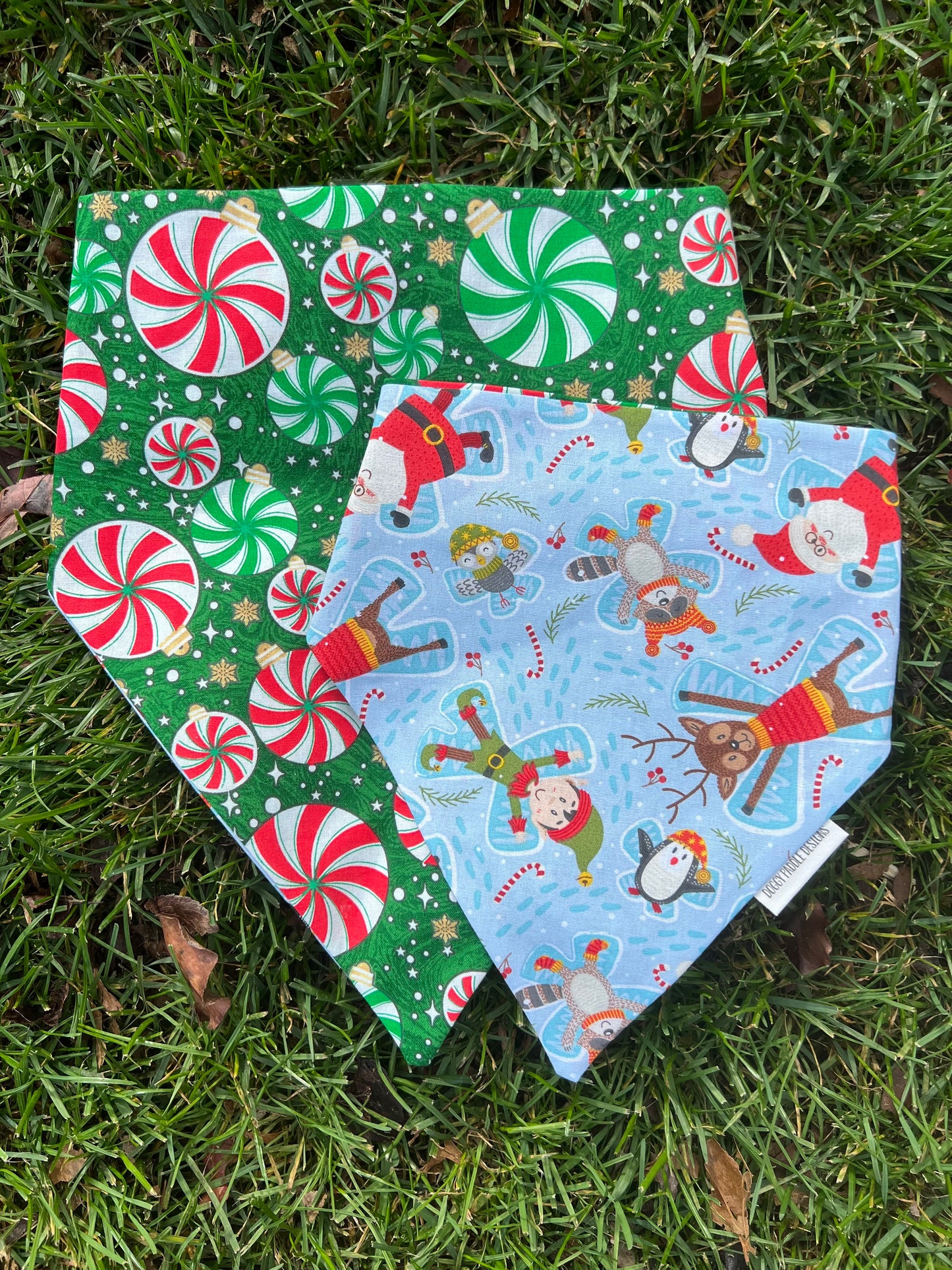 Christmas Snow Angel Pet Bandana