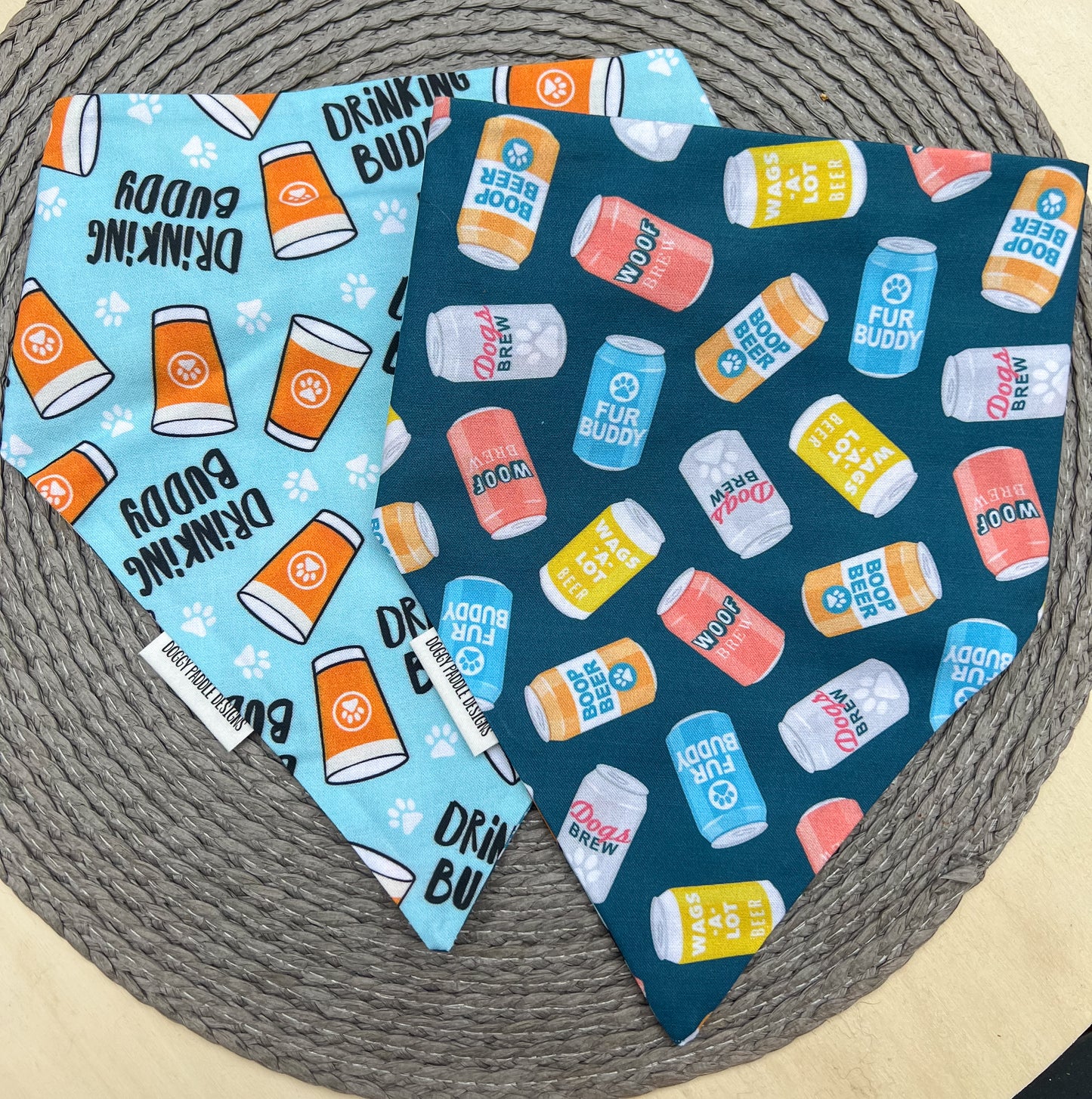 Drinking Buddy| Brews Pet Bandana