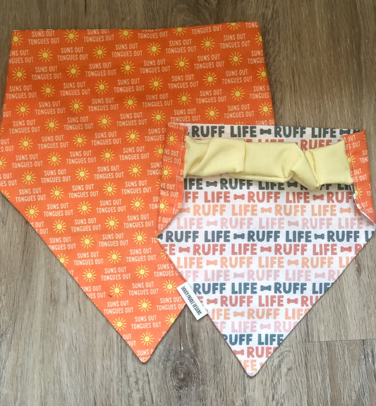 Ruff Life Pet Bandana | Suns Out Tongues Out