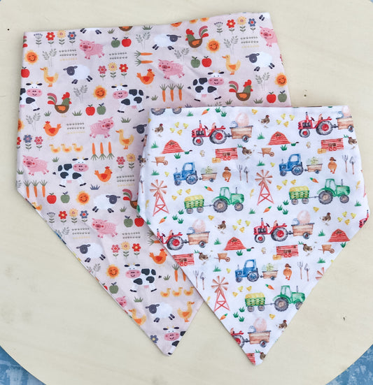 Farm Animals Pet Bandana