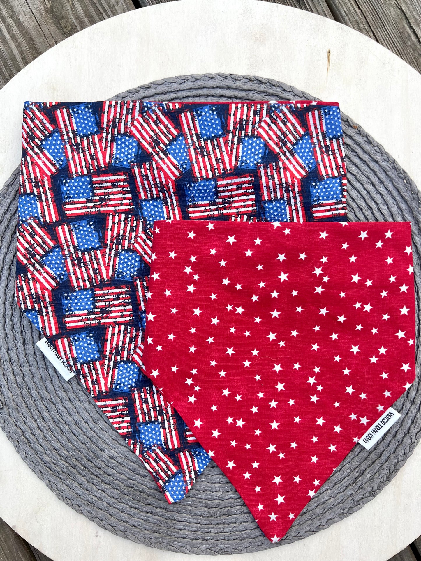 Stars and Stripes Pet Bandana