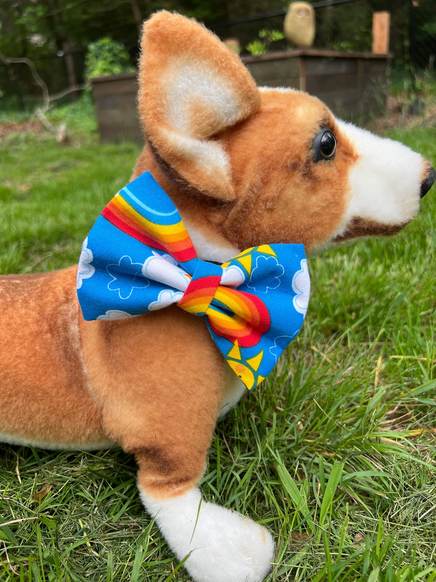 Happy Rainbow Bow Tie