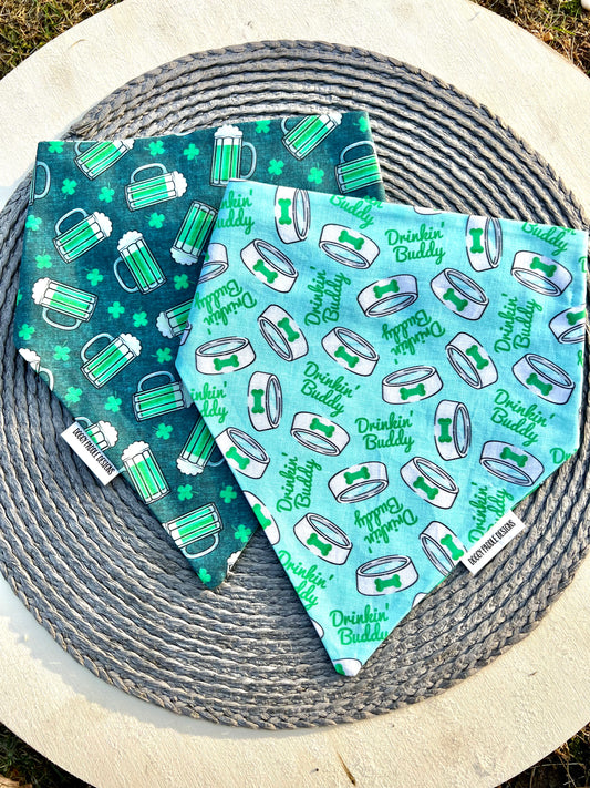 St. Patrick’s Day Drinkin’ Buddy Bandana | Beer