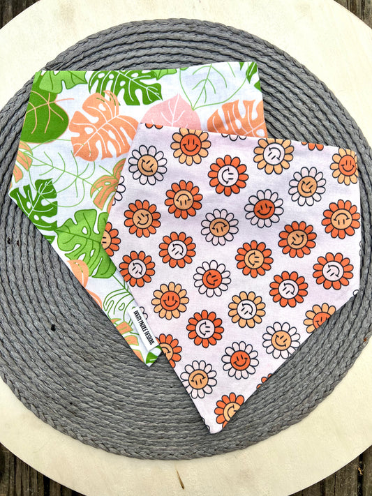 Monstera Bandana | Smiley Flower